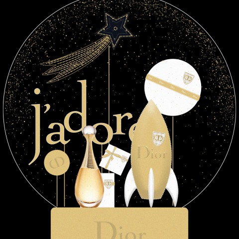Boule A Neige Noel Xmas Dior 1 Design Objet